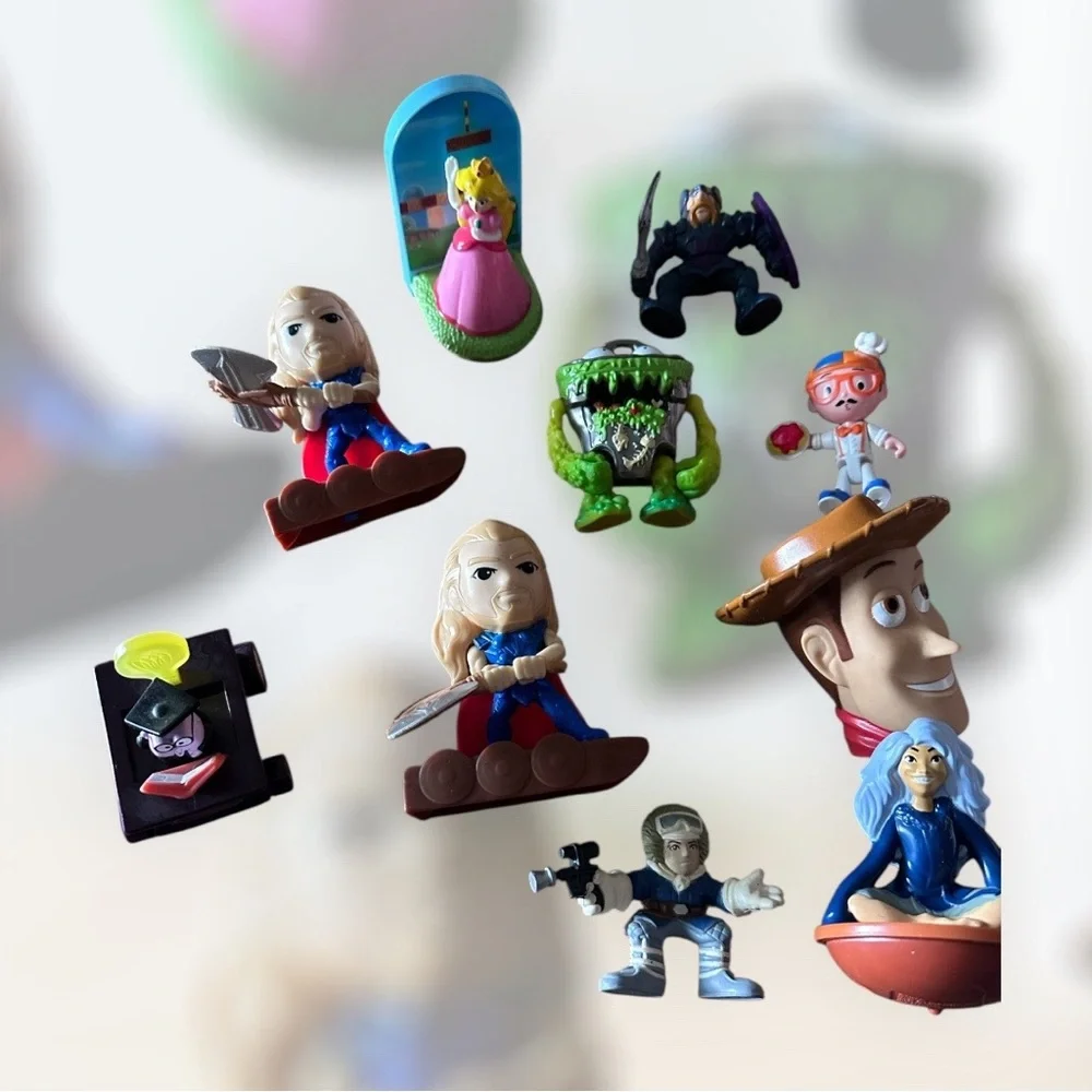 Cake Toppers Action Figures